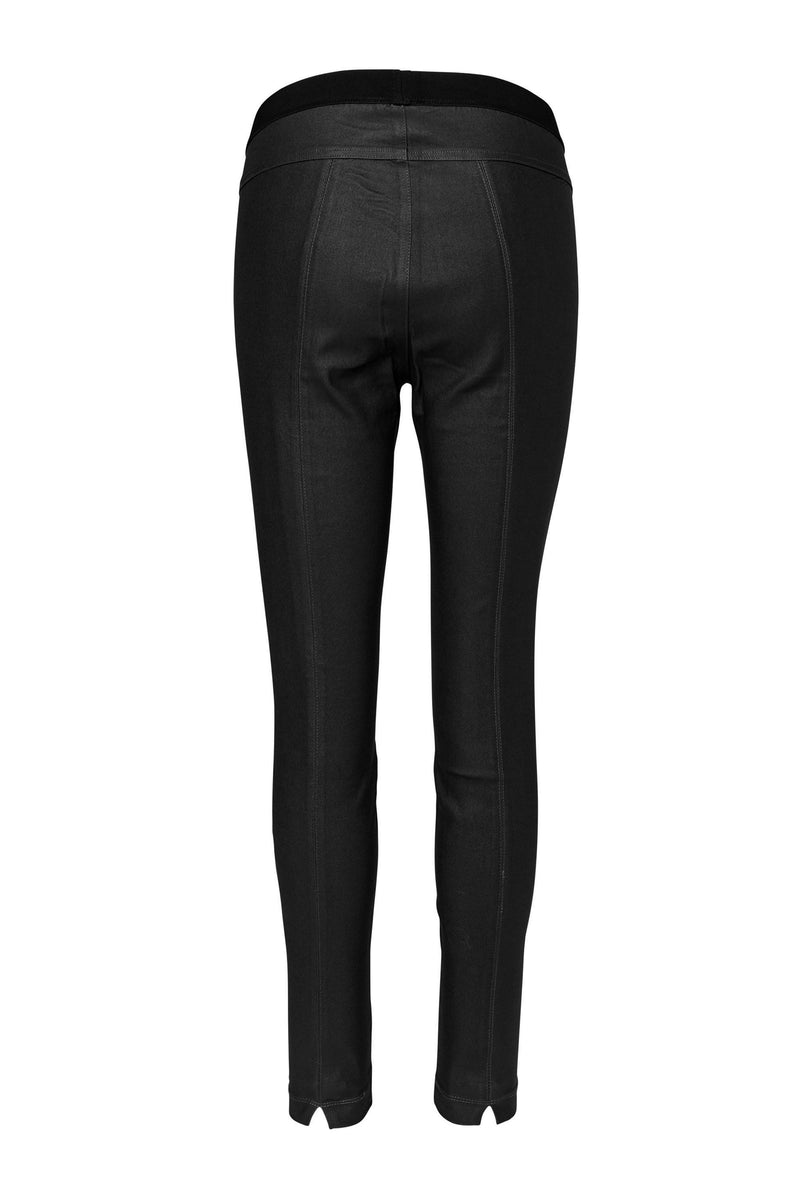 Super Stretch Waxed Skinny Fit Legging Perugia Black – Lounge the