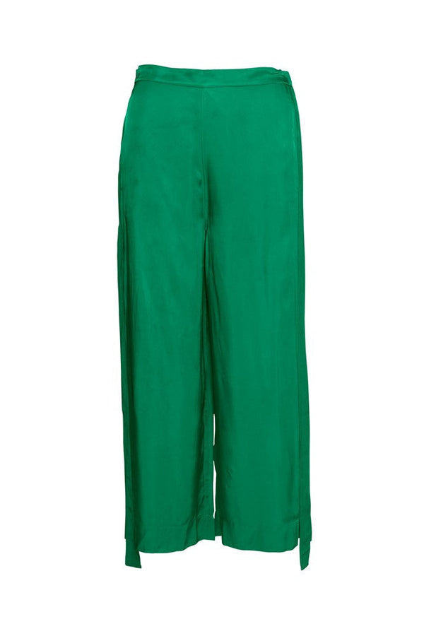 Twill Viscose Relaxed Wide Leg Pant Yvette-Sale