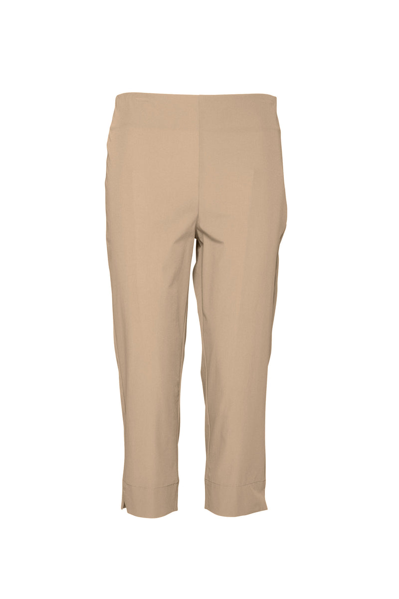 Stretch Techno Slim Leg Pant Capri Sand