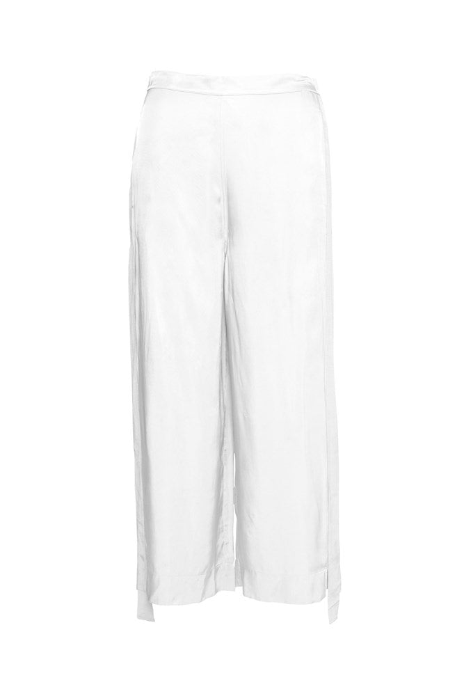 Twill Viscose Relaxed Wide Leg Pant Yvette